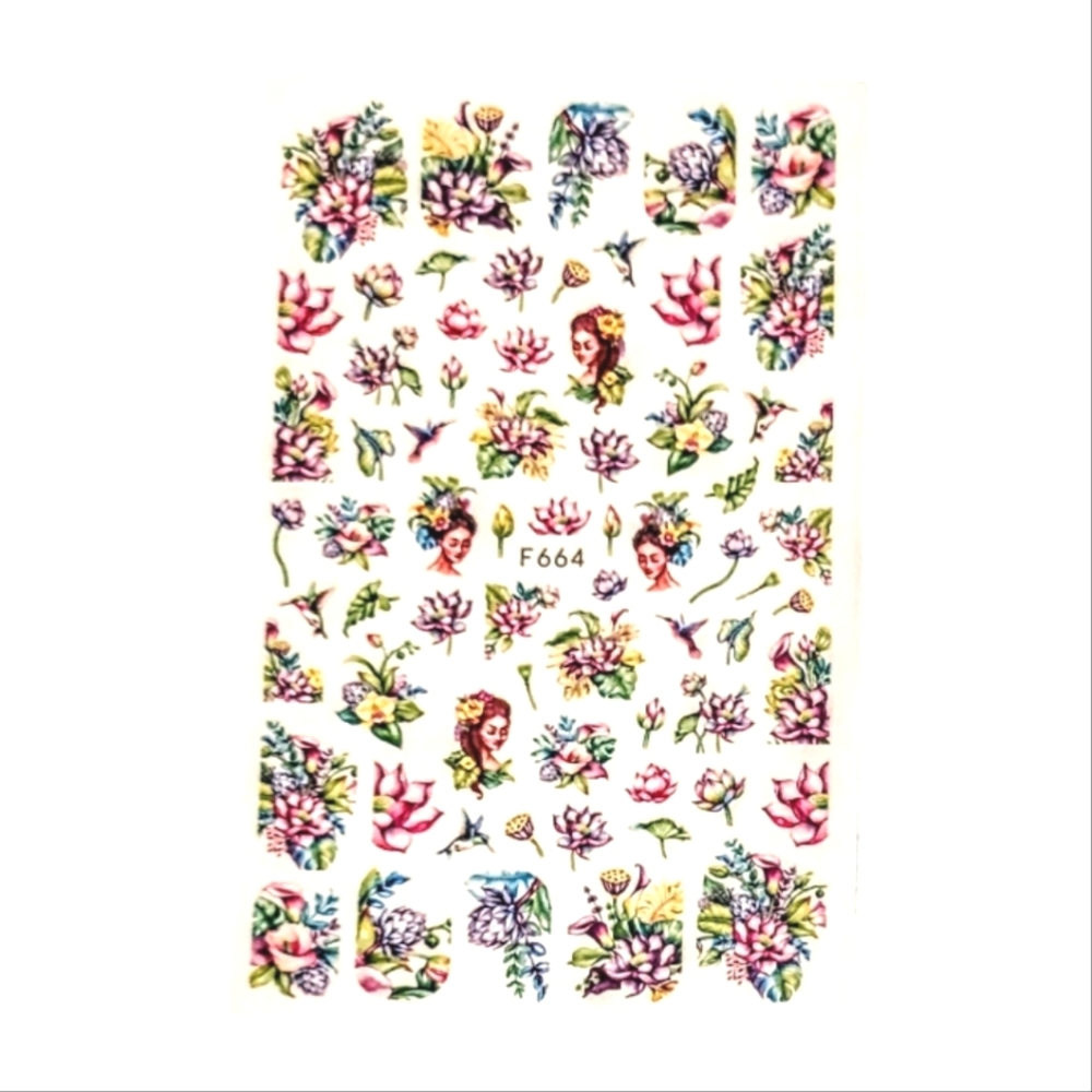 2/$6 fingernail stickers